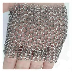 Metal Draperies Chain Mail Ring <strong>Mesh</strong> For Walls Stainless Steel <strong>Wire</strong> <strong>Woven</strong> Architecture Ceilings - Product Image 4