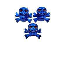 4 pièces de capuchons de <span class=keywords><strong>valve</strong></span> de pneu de style crâne, capuchons de <span class=keywords><strong>valve</strong></span> de roue, accessoires, capuchon de <span class=keywords><strong>valve</strong></span> de pneu pour voiture, SUV, vélo, camion et moto - Product Image 5