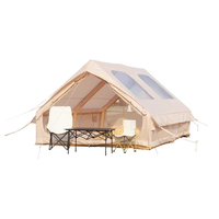 Prix surprise, ouverture automatique rapide, tente gonflable imperméable portable quatre saisons, deux chambres, salon, tissu Oxford