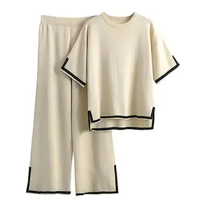 2024 Custom Plus Size Womens, Silk Satin Pajama Sets High Quality Mommy and Me Lounge Wear Shorts/