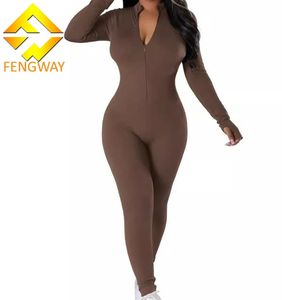 Nuova <span class=keywords><strong>Tuta</strong></span> Aderente da <span class=keywords><strong>Donna</strong></span> con Zip, <span class=keywords><strong>Maniche</strong></span> <span class=keywords><strong>Lunghe</strong></span> per Yoga, Palestra e Fitness - Product Image 4