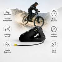 Batterie lithium-ion triangulaire pour vélo électrique : plus de portée, des montées plus hautes, sans fatigue, 48V-72V 20-30Ah, personnalisable DIY