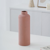 Vase avec imprimé personnalisé, accessoires décoratifs d'hôtel, style moderne, pour la décoration des restaurants à domicile, vente en gros