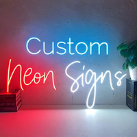 Enseigne néon LED personnalisée en gros pour usine d'impression UV, 22 couleurs, pour entreprises automobiles, décoration murale, garantie 2 ans