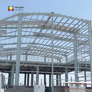 Ánh sáng đúc sẵn khung xây dựng kết cấu thép vật liệu kim loại nhà xưởng nhà kho với tấm thép mạ kẽm - Product Image 5