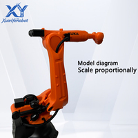 Robot de soudage à l'arc KUKA KR 8 R1440-2 6 axes, avec poignet creux ARC HW E, charge utile de 12 kg, moteur PLC, portée de 1440 mm, modèle industriel classique