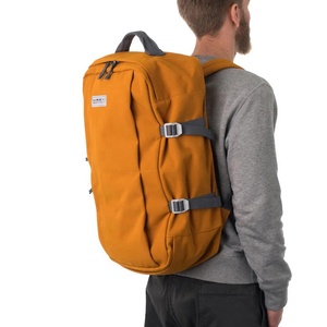 CHANGRONG özel büyük hafif geri dönüşümlü Weekender seyahat yün sırt çantası rahat tarzı fermuar kapatma Polyester astar - Product Image 5