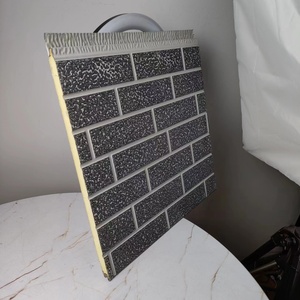 <span class=keywords><strong>Prix</strong></span> d'usine brique blanche panneaux de revêtement en métal <span class=keywords><strong>panneau</strong></span> <span class=keywords><strong>sandwich</strong></span> mural extérieur - Product Image 3