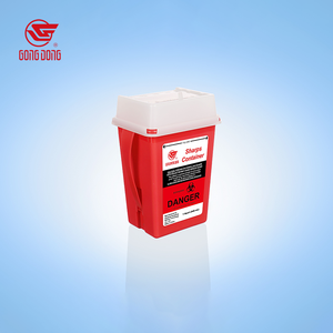 Conteneur jetable pour objets tranchants médicaux 1~13L, boîte de stockage des déchets à risque biologique pour aiguilles, pour usage domestique et en laboratoire - Product Image 4