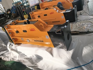 SB81 New Box Type Hydraulic Breaker with Core Chisel Components for 18-26 Ton Excavators 1 Year Warranty for Construction Mining - Product Image 2
