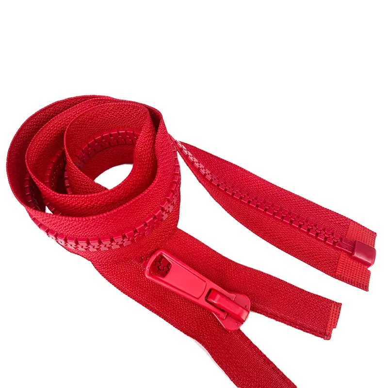 CHENGDA Hot sale Plastic zipper Heavy Duty Oversize Giant Clothes 15# 20# derlin zipper molded Zip