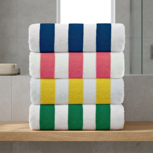 Serviette de Plage Turque Tropicale de Luxe Moderne Premium 100% Coton Séchage Rapide Durable Logo Personnalisé OEM pour Acheteurs en Gros - Product Image 1