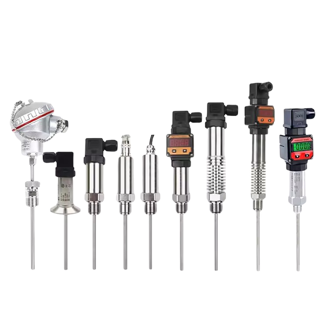 Integrated Digital Industrial ATEX Digital 12V 24V 4-20mA 0-10V RS485 Rtd PT100 IP65 Temperature Sensor