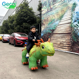 <span class=keywords><strong>Petit</strong></span> dinosaure à roulettes pour parc d'attractions Gecai, à vendre - Product Image 6
