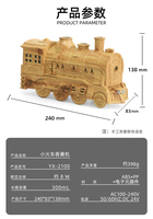 Diffuseur d'arômes LED Train contrôlé par application, 300 ml, en plastique ABS+PP, diffuseur d'aromathérapie, humidificateur d'huiles essentielles pour la maison