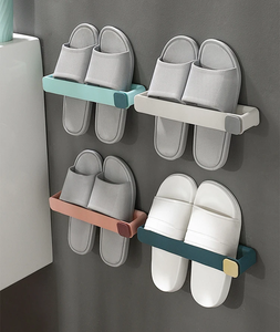 Wholesale Slipper <b>Storage</b> <b>Rack</b> Wall-mouted Organizers Space-saving <b>Shoes</b> Towel Bathroom Home Organization - Product Image 4