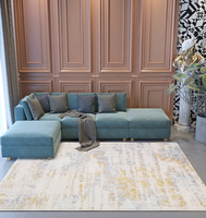 Wasch barer Teppich Pflegeleicht Modernes Luxus-Teppich hotel Wohnzimmer 3d Teppiche