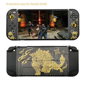 Sac de rangement Monster <span class=keywords><strong>Hunter</strong></span> pour Nintendo <span class=keywords><strong>Switch</strong></span> OLED, étui de transport, coque de protection pour accessoires de jeu NS <span class=keywords><strong>Switch</strong></span> OLED - Product Image 4