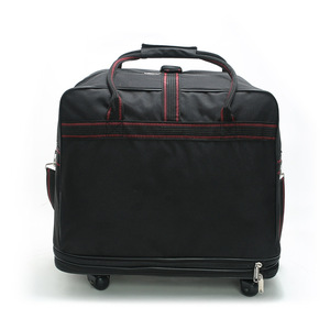 Sac de voyage pliable de 40 pouces, grande capacité, bleu foncé, couleur unie, sac de voyage pour voyages et études à l'étranger - Product Image 4