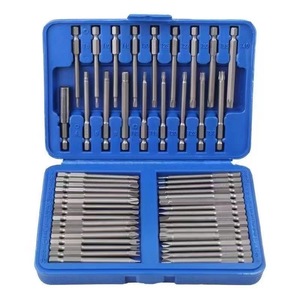 50PCS <b>Screwdriver</b> <b>Bit</b> <b>Set</b> Long Magnetic <b>Bits</b> Slot Hex U Type Security for Power Drill 50-piece <b>Set</b> Extended <b>Bit</b> Screwdr - Product Image 1