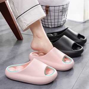 Pantoufles imperméables pour femmes, nouveau style, chaussures de massage d'intérieur, antidérapantes, en EVA, anti-odeur - Product Image 2