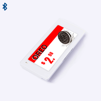 DYESL Label rak elektronik BWR 2.9 inci untuk ritel Supermarket BLE Bluetooth e-ink Tag harga ESL