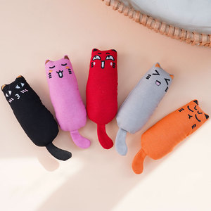 Cute Cat Toy Fabric Chew Toys <b>Bite</b> Resistant Pet Teething Toy For Cats Medium Size - Product Image 5