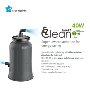 <span class=keywords><strong>Filtro</strong></span> de Arena Inteligente Starmatrix EZ Clean de 40 W, <span class=keywords><strong>Mini</strong></span> Sistema de Filtrado para Piscinas - Product Image 2