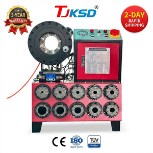 Machine à sertir les flexibles TJKSD502P 6S, vitesse 6-51 mm, <span class=keywords><strong>code</strong></span> HSN CE ISO 9001, sertisseuse hydraulique pour tuyaux de 1/4 à 2 pouces - Tension personnalisable - Product Image 1