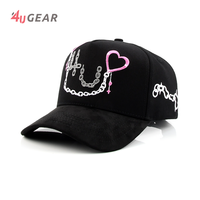 4UGEAR Gorra topi Baseball Suede 5 Panel 4U, topi Baseball olahraga Snapback mewah dengan pinggiran melengkung untuk pria