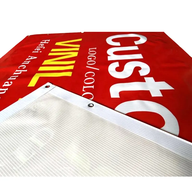 Chinese advertising banner supplier custom pattern waterproof outdoor activity wedding happy birthday flex vinyl banner