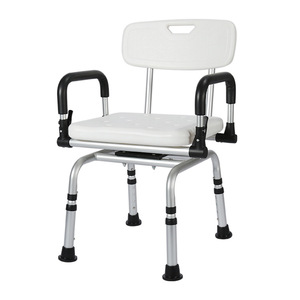 Factory Wholesale Height Adjustable Medical Bathtub <b>Shower</b> Chair Comfortable Bath <b>Seat</b> <b>Shower</b> Chair for Elderly - Product Image 1