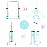 Nouvelle mise à niveau pliable maison enfants hauteur réglable Junior entraînement équilibre Horizontal extensible Gym Kip Bar