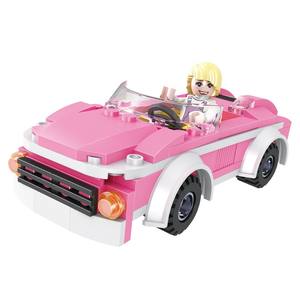 COGO Venta caliente Niños Peluquería Imagen Tienda Modelo Educativo Juego <span class=keywords><strong>de</strong></span> bloques <span class=keywords><strong>de</strong></span> construcción - Product Image 3