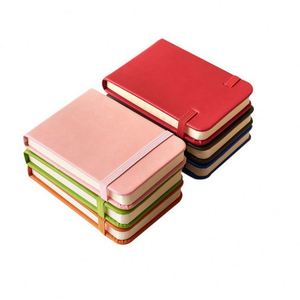 <b>Mini</b> Leather Printed Custom A7 <b>Notebook</b> Cute Office School Perforated Design for Hand Book Wholesale As Gift - Product Image 4