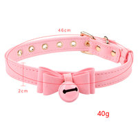 Ensemble SM Multicolore : Plug Anal Queue de Renard Sexy, Pince à Tétons, Collier Nœud Papillon, Jouets Sexuels Fétichistes Animaux Cosplay