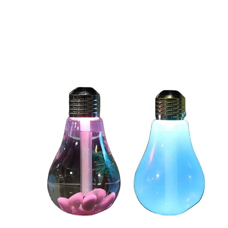 Spray hidratante tipo lâmpada elétrica para uso doméstico, pequeno e silencioso, para escritório e quarto