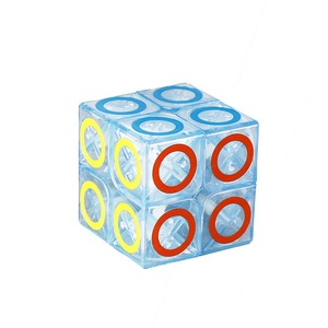 Cubo Magico 2x2x2 con Design LOVE, Puzzle Trasparente in Plastica Liscia - Product Image 5