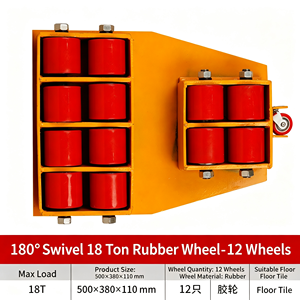 Kit de roulettes de déménagement pivotantes à 360° robustes pour meubles et appareils électroménagers, avec poignée, outil professionnel, neuf, OEM, le plus vendu - Product Image 3