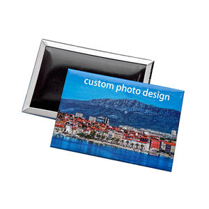 Aimant de réfrigérateur en fer blanc de souvenir touristique créatif de Singapour <span class=keywords><strong>3D</strong></span> avec impression de logo personnalisé du fournisseur - Product Image 1