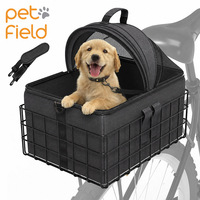 Nouveau panier arrière de vélo pour animaux de compagnie, lit multifonctionnel portable pour animaux, sac de transport pour animaux, accessoire de vélo pour chats, chiens, fournitures pour animaux de compagnie