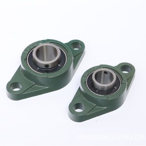 Rodamientos de Rodillos Esféricos Montados Ucfl205 Ucfl206, Forma de Diamante, 50 mm de Diámetro Interior, Hierro Dúctil, para Ventiladores de Cosechadoras - Product Image 1