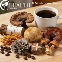 Yhealth Instant Coffee 8 Mushrooms Blend Coffee Powder Chaga Reishi Lions Mane Maitake Mushrooms Customized Packaging OEM