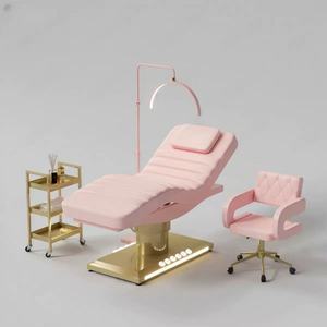 Lit de beauté électrique, lit de tatouage relevable, lit de massage, lit d'extension de cils, lit relevable multifonctionnel - Product Image 1