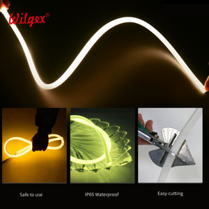 Tira de LED RGB de Neón Dinámica de 30 mm, 108 LED + 18 Circuitos Integrados, Compatible con WS2811, 24 V, Programable para Decoración - Product Image 1