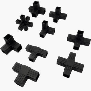 ข้อต่อท่อพลาสติกทรงสี่เหลี่ยมคุณภาพสูงแบบมุมฉาก 2-6 ทาง สำหรับท่อขนาด 30 มม. 20 มม. 25 มม. - Product Image 1