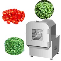 Cortador de Verduras Multifuncional Pequeño y Automático para Repollo Chino en Conserva, Mijo, Patatas Fritas y Cebollino en Segmentos