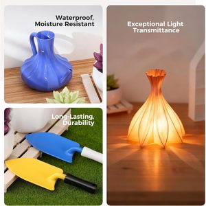 เส้นพลาสติกสำหรับเครื่องพิมพ์สามมิติ Enovatrix Factory Direct PETG 1.75 มม. ผิวมันเงาสูง FDM ทนต่อการขัดถูสูง คุณภาพสูง สีดำ - Product Image 6
