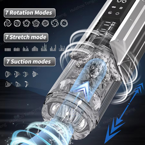 OEM 6-1 Automatic Male Masturbator <strong>Men</strong> 7 Thrusting Rotating Vibrating Sucking Silicone Sleeve Factory Wholesale - Product Image 5