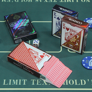 Condor การ์ดเล่นพีวีซีกันน้ำ5858 5838คลาสสิกสำหรับคาสิโนโป๊กเกอร์คลับ - Product Image 3